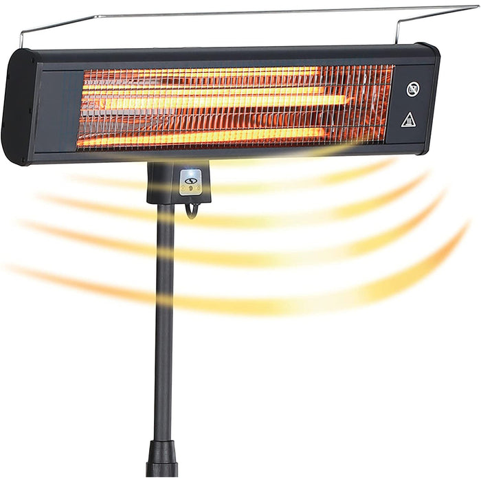 Sun Joe SJPH1500E Water Resistant Electric Indoor/Outdoor Patio Infrared Heater