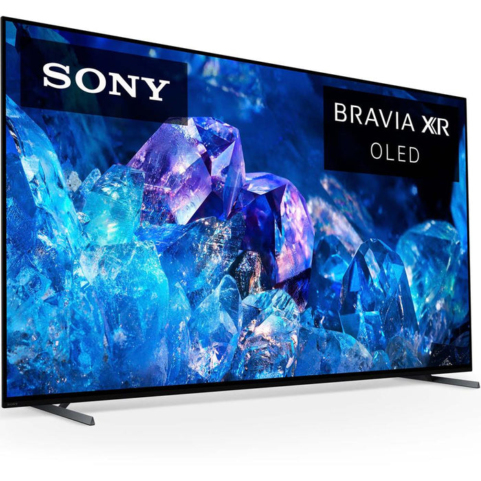 Sony XR77A80K Bravia XR A80K 77" 4K HDR OLED Smart TV 2022 with HDMI Bundle