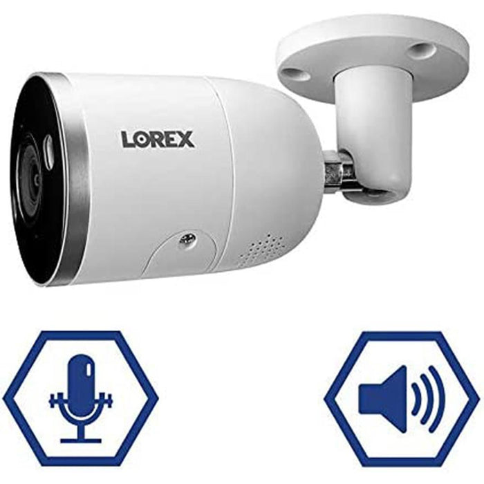 Lorex 4K Ultra HD Smart Deterrence IP Camera with Motion Detection Plus 3 Pack