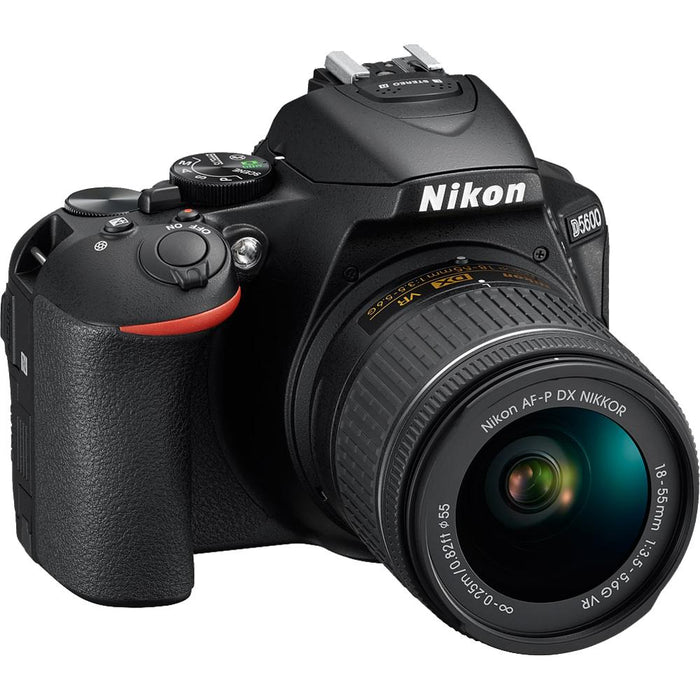Nikon D5600 24.2MP DX DSLR Camera w/ AF-P 18-55mm f/3.5-5.6G VR Lens Kit - Open Box