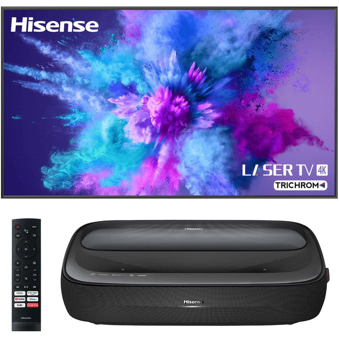 Hisense 100L9G 100" LASER TV TriChroma 4K Projector & ALR Screen +Warranty Bundle