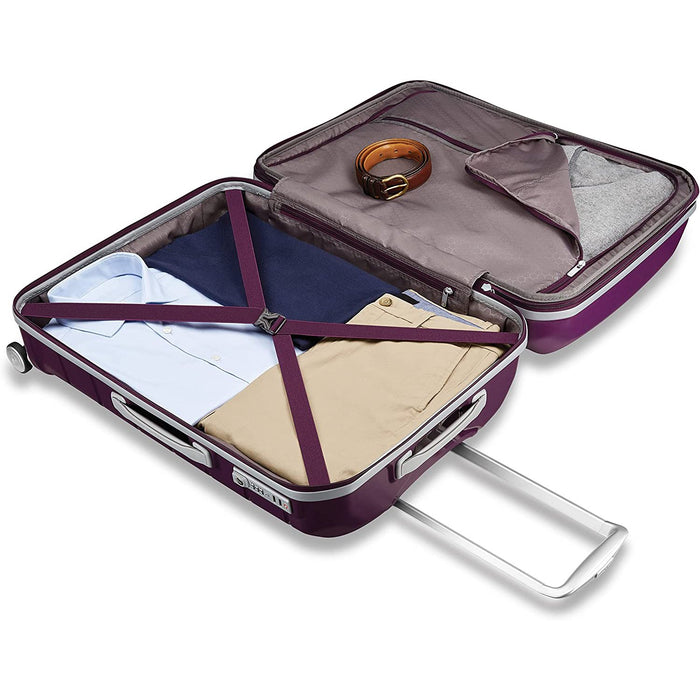 Samsonite Freeform 21" Carry-On Spinner Luggage, Amethyst Purple