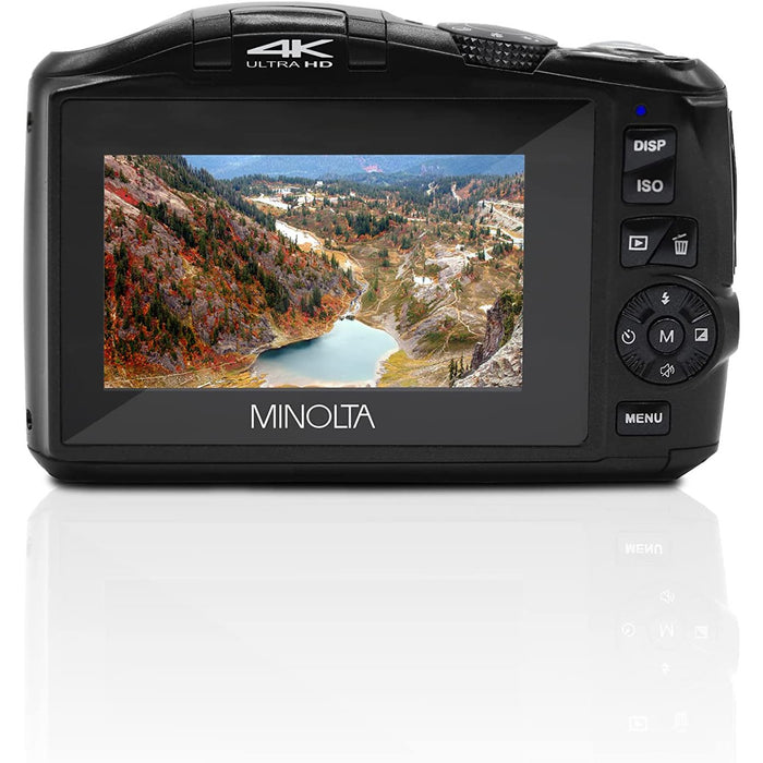 Minolta MND50-BK 48 MP 4K Ultra HD 16X Digital Zoom Digital Camera