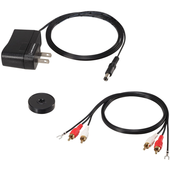 Audio-Technica AT-LPW30BKR Fully Manual Belt-Drive Turntable