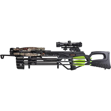 Bear Archery AC14A2B9185 Intense Crossbow Kit, Veil Stoke + Tactical Accessory Bundle