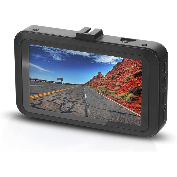 Minolta MNCD330 1080p Car Camcorder/Dashcam with 3.0" LCD Monitor (Black)