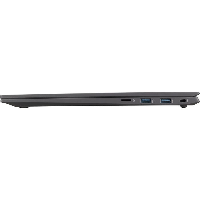 LG gram 16Z90Q 16" Lightweight Laptop, Intel i7-1260P, 16GB RAM/1TB SSD, Black