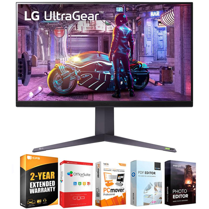 LG 32" UltraGear QHD Nano IPS 1ms 240Hz PC Monitor + 2 Year Protection Pack