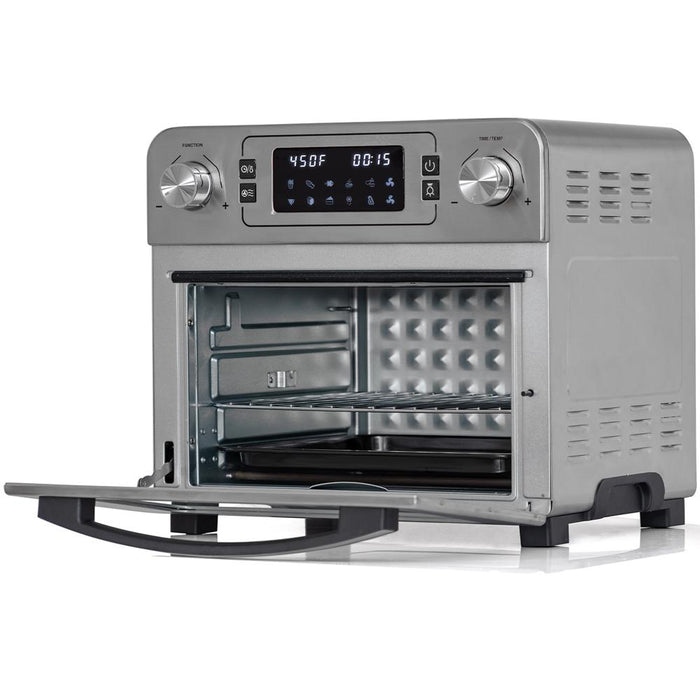 Deco Chef 24QT Stainless Steel Countertop Toaster Air Fryer Oven - Renewed