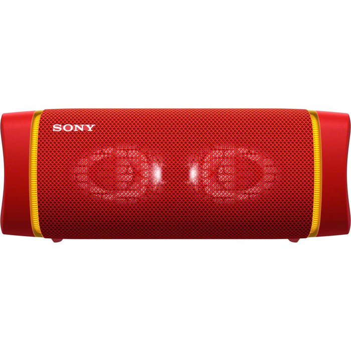 Sony SRS-XB33 Portable Waterproof Bluetooth Speaker (Red) - Open Box