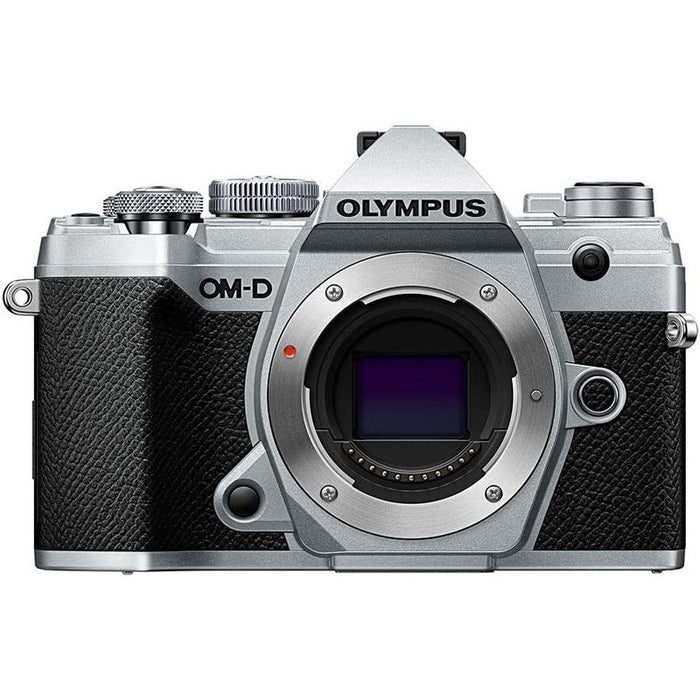 Olympus OM-D E-M5 Mark III Travel Camera (Body Only), Silver