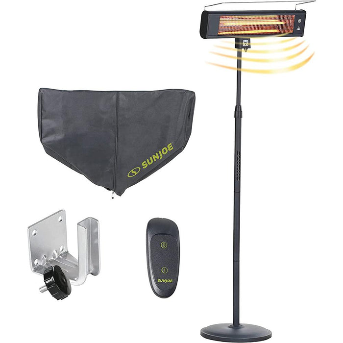 Sun Joe SJPH1500E Water Resistant Electric Indoor/Outdoor Patio Infrared Heater (2-Pack)
