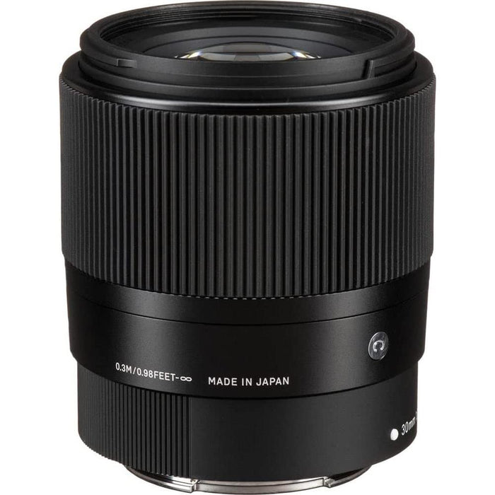 Sigma 30mm f/1.4 DC DN Contemporary Lens for Canon EF-M Mount - 302971 - Open Box