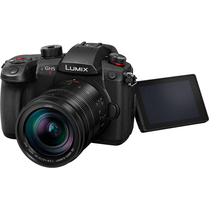Panasonic LUMIX GH5M2 Mirrorless Camera Body w/Livestreaming & Lens Kit Renewed