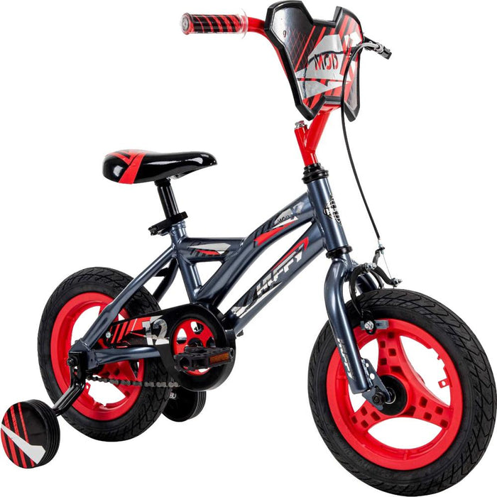 Huffy 22900 Mod X Kids 12-inch Bike - Grey w/ 2 Year Extended Warranty