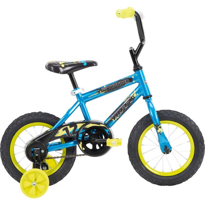 Huffy Pro Thunder Kids 12inch Bike with Training Wheels + 2 Year Extended Warranty