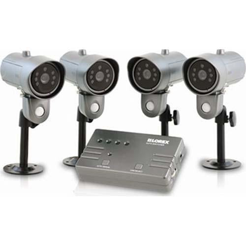 Lorex Corp Home Video Surveillance w/ Indoor/Outdoor Night Vision Security Camera, Open Box