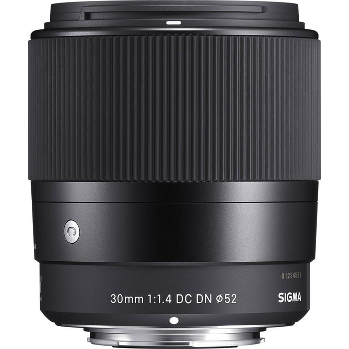 Sigma 30mm F1.4 Contemporary DC DN Lens for Sony E - 302965 - Open Box