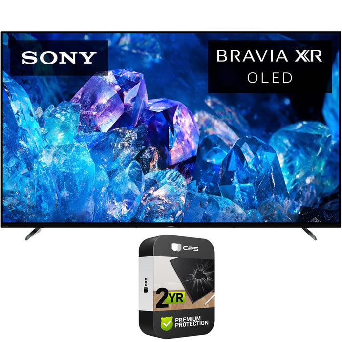 Sony Bravia XR A80K 65" 4K HDR OLED Smart TV 2022 (Renewed) + 2-Year Protection Pack