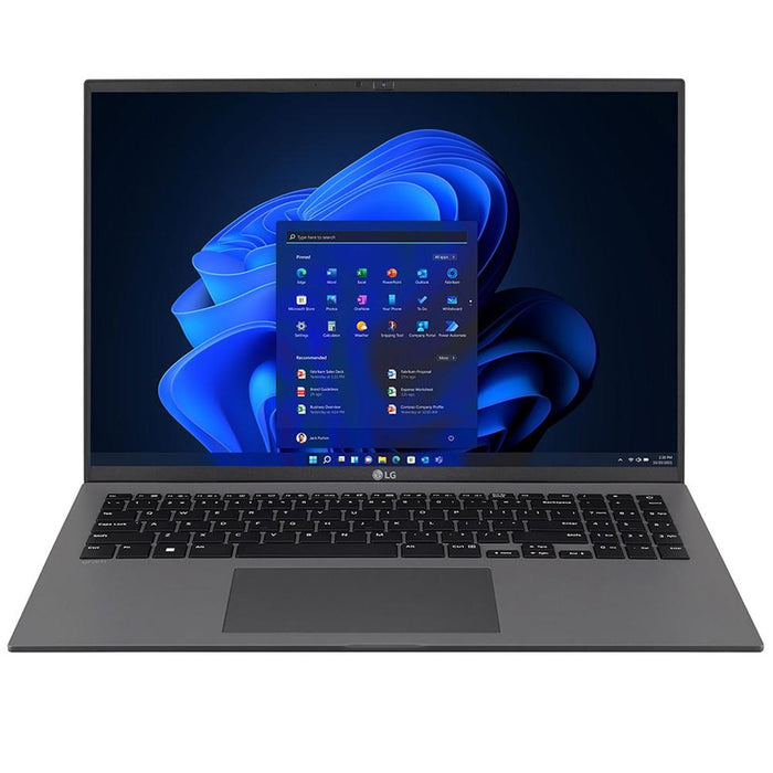 LG gram 16Z90Q 16" Lightweight Laptop Intel i7-1260P 16/1TB SSD +Protection pack