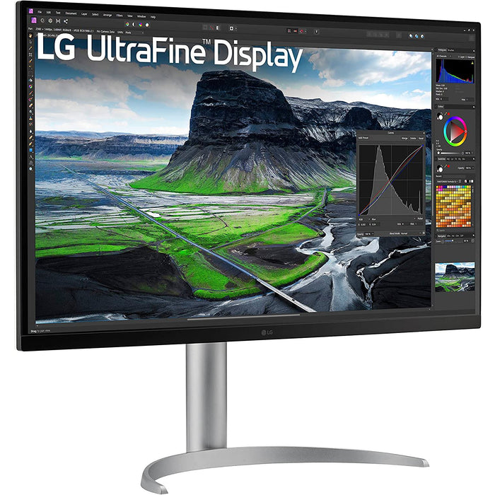 LG 32UQ85R-W 32" UltraFine UHD 4K Nano IPS Monitor with ATW VESA DisplayHDR 400