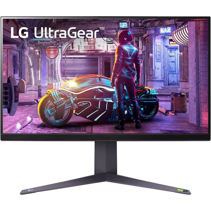LG 32GQ850-B 32" UltraGear QHD Nano IPS 1ms 240Hz PC Monitor + Gaming Mouse Bundle