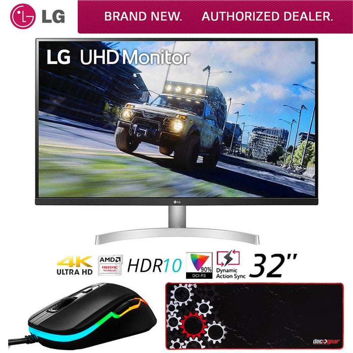 Monitor LG 32'' UHD 60Hz 32UN500-W