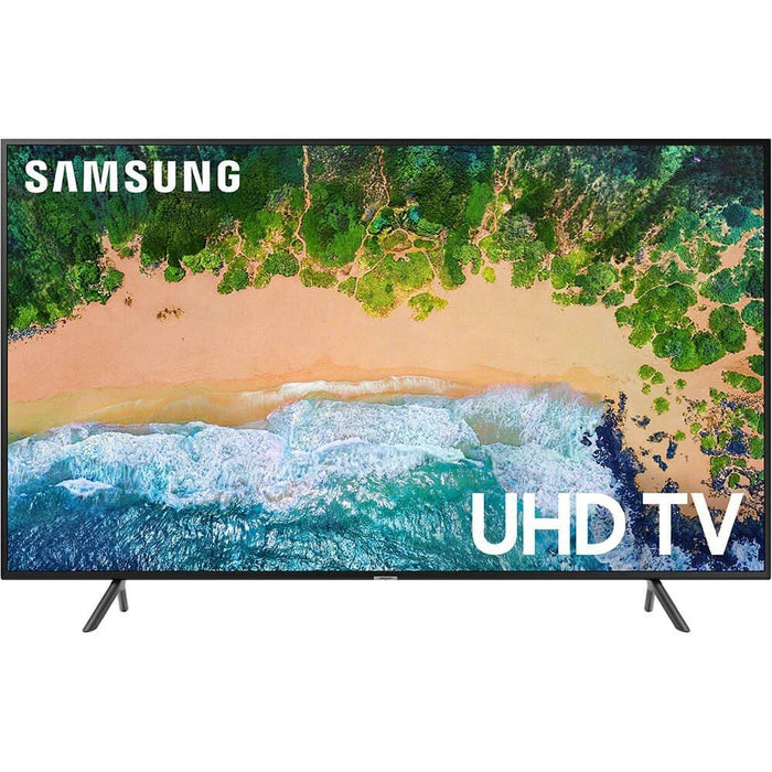 Samsung UN43NU7100 43" NU7100 Class 7-Series Flat Smart 4K UHD TV (2018) - Refurbished