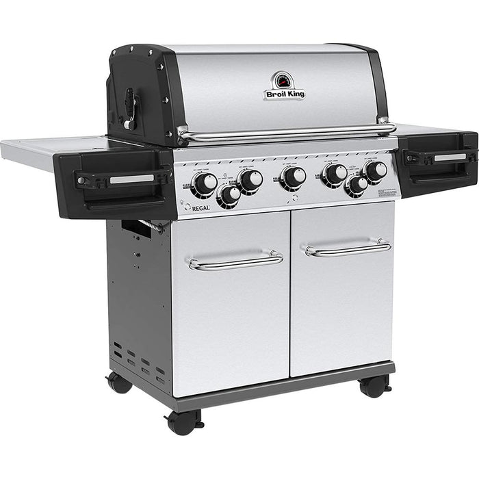 Broil King 958344 Regal S 590 Pro Propane Gas Grill, 5-Burner, Stainless Steel - Open Box