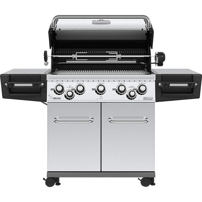Broil King 958344 Regal S 590 Pro Propane Gas Grill, 5-Burner, Stainless Steel - Open Box