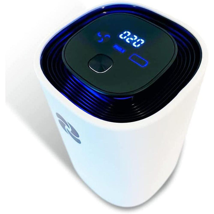 KIKI Pure Pro Personal Air Purifier/Ionizer - White (2-Pack)
