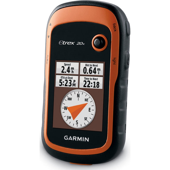 Garmin eTrex 20x Popular Handheld GPS with Enhanced Memory & Resolution - 010-01508-00