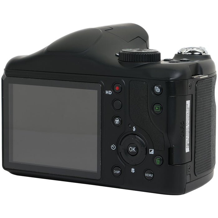 Polaroid iE6035 18MP 60x Optical Zoom Digital Camera , Black