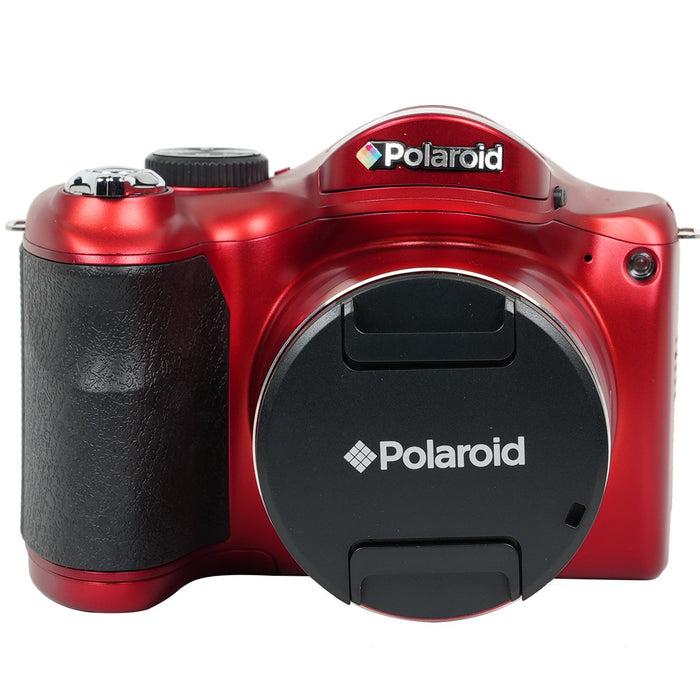 Polaroid  iE6035 18MP 60x Optical Zoom Digital Camera , Red