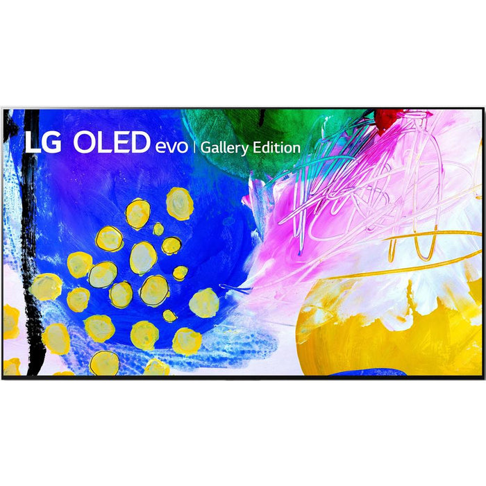 LG OLED83G2PUA 83" HDR 4K Smart OLED TV (2022) (Renewed) + 2 Year Protection Pack