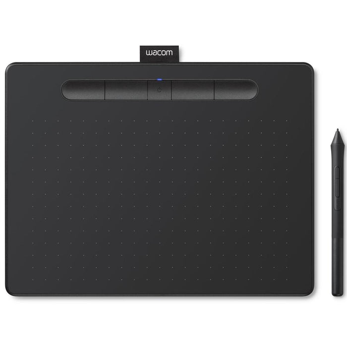Wacom Intuos Creative Pen Tablet Bluetooth Medium Renewed with 2 Year Warranty