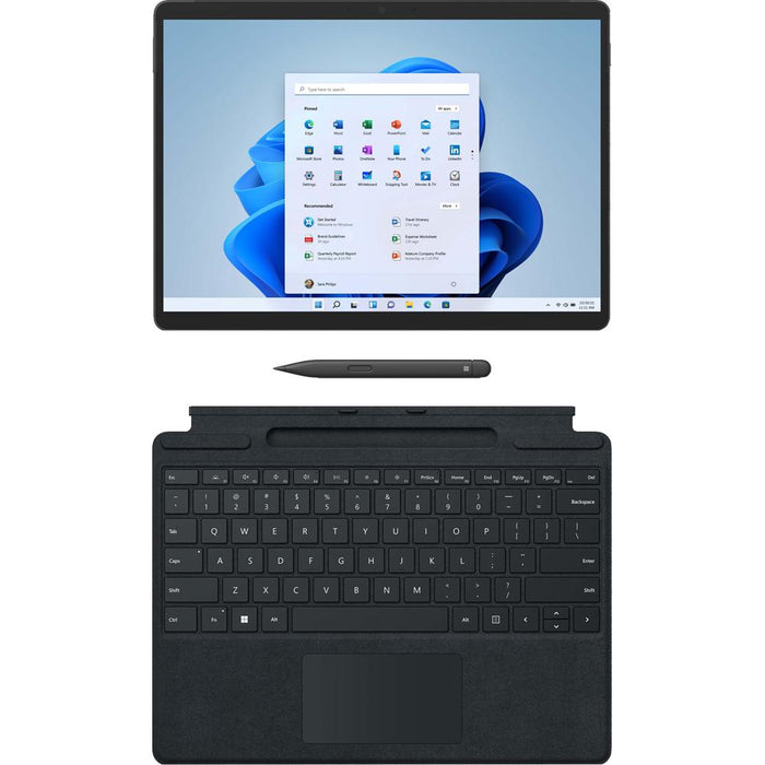 Microsoft Surface Pro 8 13" Touch Screen Intel i5 8GB 256GB SSD, Graphite - Open Box