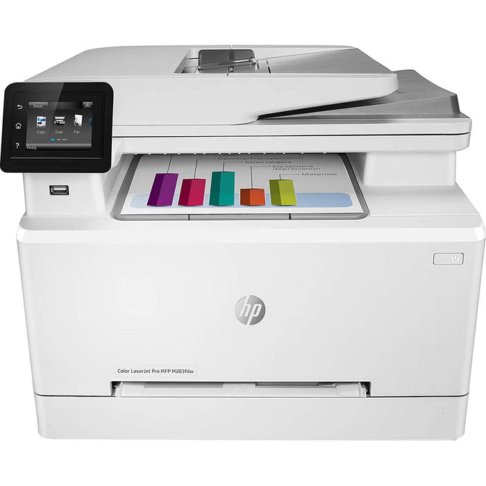 Hewlett Packard Color LaserJet Pro MFP M283fdw Wireless All-in-One Printer 7KW75A#BGJ - Open Box