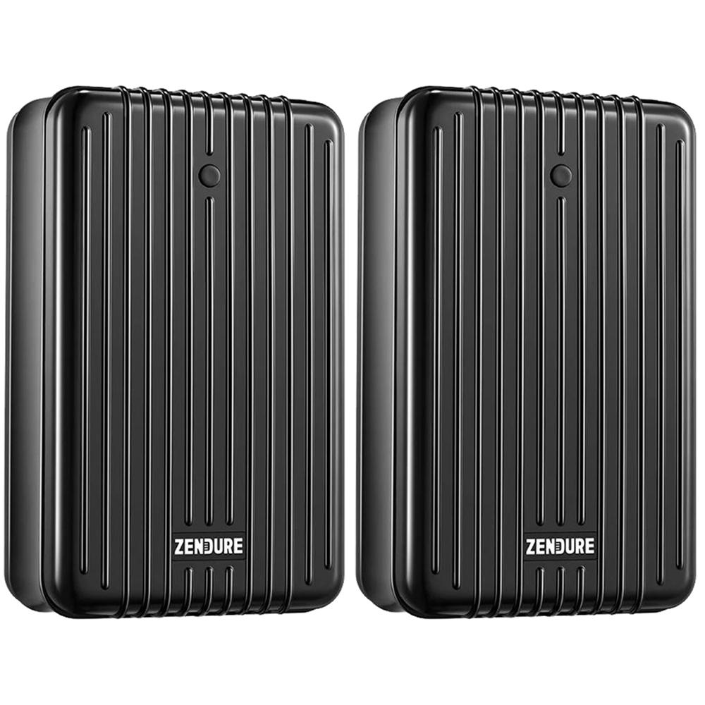 Zendure SuperTank 26800mAh 100W PD Portable Power Bank Black 2 Pack — Beach  Camera