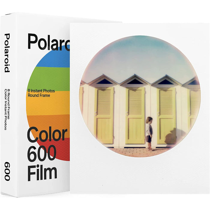 Polaroid Originals Color 600 Film - Round Frame Edition (8 Photo Sheets)