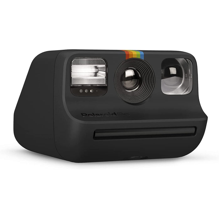 Polaroid Originals GO Mini Instant Camera (Black) and Everything Box with Color Film