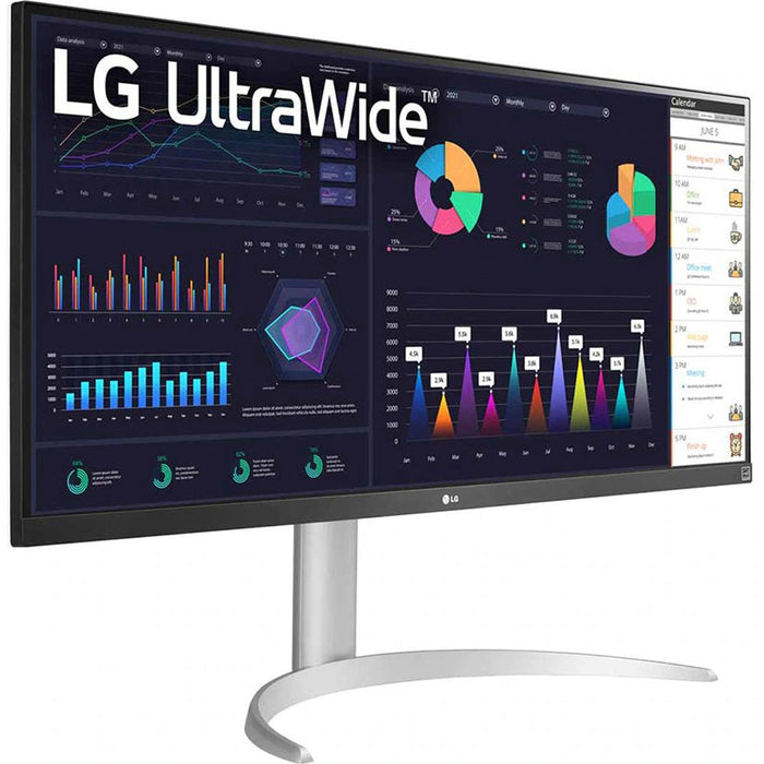 LG 34WQ650-W 34" 21:9 UltraWide Full HD (2560 x 1080) 100Hz IPS Monitor - Open Box