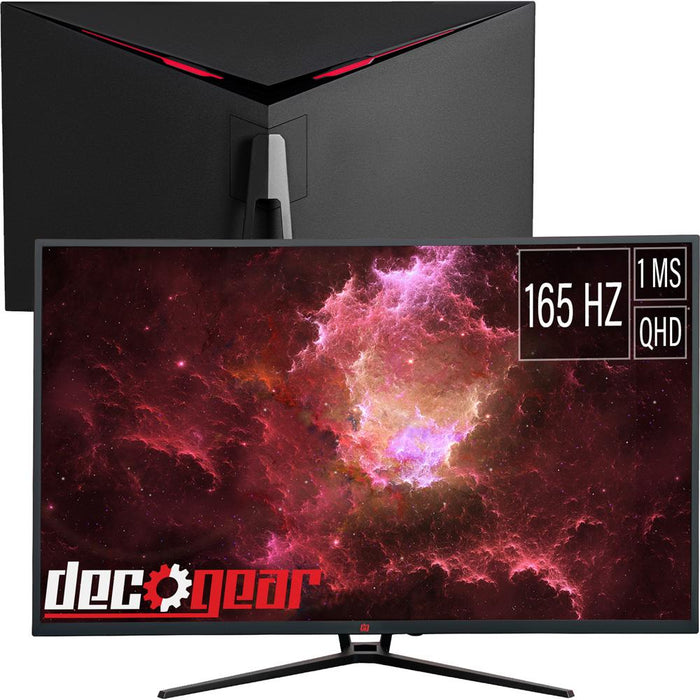 Deco Gear 39" Curved Gaming Monitor, 2560x1440, 1ms MPRT, 165 Hz, 4000:1, HDR 400, R3000