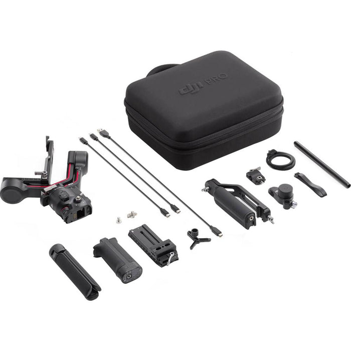 DJI RS 3 Gimbal Stabilizer Combo with BG21 and Briefcase Grip, Focus Motor, Case