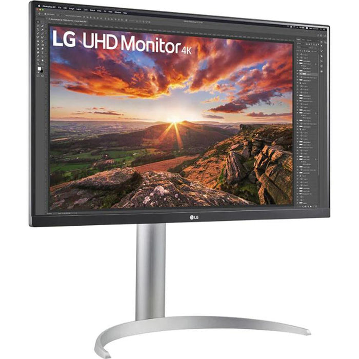 LG 27" IPS 4K UHD VESA HDR400 Monitor with USB Type-C (27UP850N-W) - Open Box
