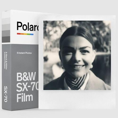 Polaroid Originals Black and White Film for SX-70 Cameras (PRD6005)