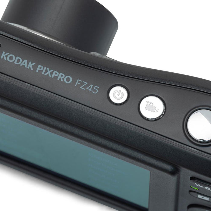 Kodak PIXPRO FZ45 16MP Digital Camera Black with Lexar 64GB Memory Car —  Beach Camera