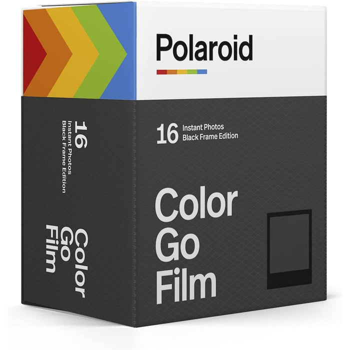 Polaroid Originals Color Film for GO Cameras, Black Frame Edition - Pack of 16 (PRD6211)