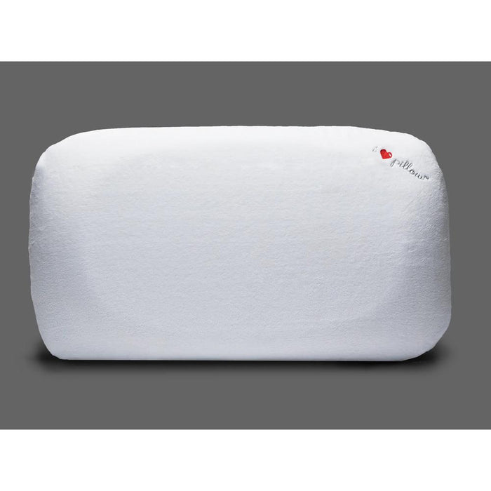 I Love Pillow Traditional Standard Size Contour Pillow with Memory Foam Core (C11-M)