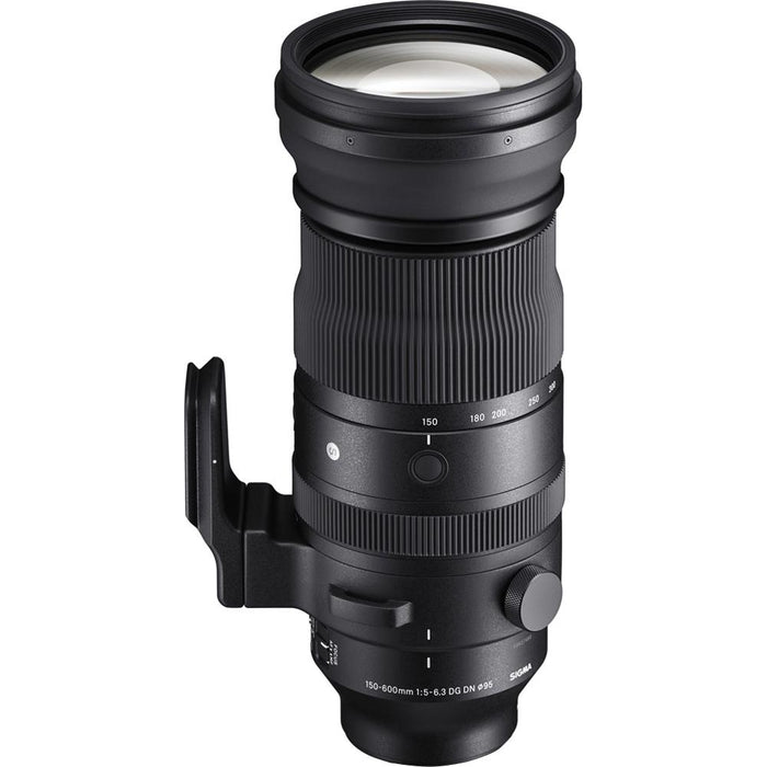 Sigma 150-600mm F5-6.3 DG DN OS Sports Lens for Sony E-Mount Full Frame Cameras Bundle